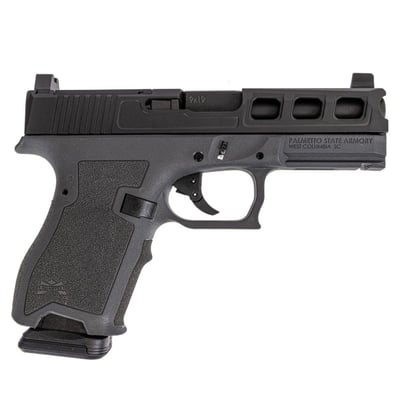 PSA Dagger Compact 9mm Pistol With SW3 RMR Slide & Non-Threaded Barrel, Two-Tone Gray - $249.99