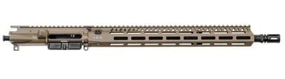 BCM Standard 16" Mid Length Complete Upper, MCMR-15 Handguard, A2 Flash Hider, BCG, FDE - $814.65 