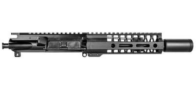 BG 7.5" 300 BLK Upper Receiver - Black FLASH CAN 7" M-LOK Without BCG & CH - $152.76 after code: GROSS35