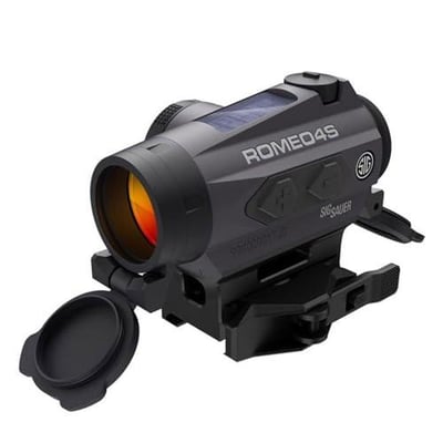 Sig Sauer ROMEO4S 1x 20 mm Tactical Solar Powered Shooting Targeting Waterproof Closed Red Dot Sight, 1 MOA Ballistic Circle Quadplex - $289.99 + FREE Shipping