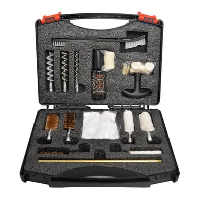 Wokonl Gun Cleaning Kit for 12, 20, 410 Gauge Includes Bronze Bore Brush, Cotton Mop, Spiral Brush, Cleaning Pads, CLP Oil, Cleaning Patches, Hand Brush, Brass Rods and Adapters - $12.95 After Code:M9NO35OQ + FREE Shipping