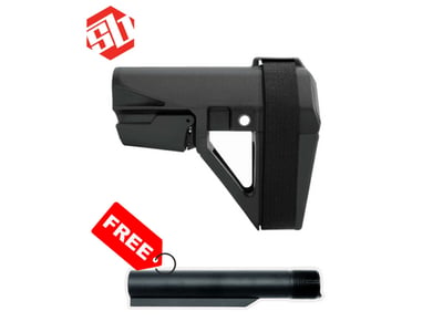 SB SBA5 Tactical Pistol Stabilizing Brace Black - $74.99+ FREE AR-15/M-4 MIL-Spec Black Buffer Tube w/code: "SBA5GD" 