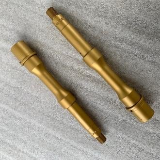 7.5 TiN Titanium Nitride / Gold .223 Wylde Ar15 Pistol Barrel - $199 