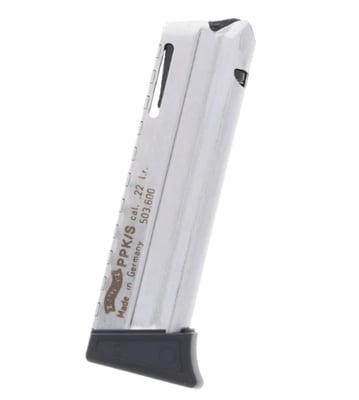 Walther Arms PPK/S 22 LR 10rd Black Detachable - $20 