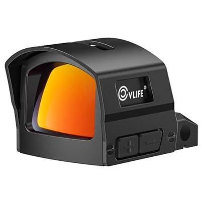 40% off CVLIFE BearMight Auto-Brightness Red/Green Dot Sight with Hood for RMS/RMSc, 5000G Shockproof, 3 MOA Dot Open Reflex Optics, Motion Awake Compact Scope for Hunting, with Adapter for RMR/MOS/Picatinny w/code DXTFCEJK + FREE Shipping