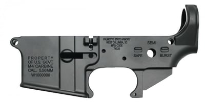 PSA AR-15 "M4 CARBINE" Stripped Lower Receiver - $39.99