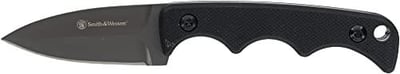 Smith & Wesson H.R.T Spear Point Neck Knife 5.5 in Overall Length with 2 in Blade Length and Breakaway Lanyard,Black - $11.2 + FREE Shipping
