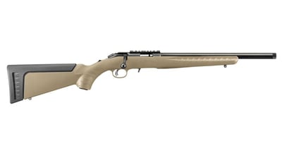 Ruger American Rimfire 22LR FDE Bolt-Action Rifle with Threaded Barrel - $329.99 (Free S/H on Firearms)