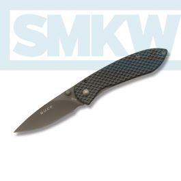 Buck Nobleman Framelock with Stainless Steel Carbon Fiber Handle and Titanium Coated 440A Stainless Steel 2.625" Drop - $31.99 (Free S/H over $75, excl. ammo)