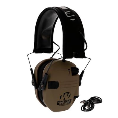 Walker's Razor Rechargeable MUFF - FDE - $38.2 + FREE Shipping