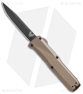 Benchmade 4600DLC-1 Phaeton D/A OTF Automatic Knife FDE (3.45" Black DLC) - $340.00 (Free S/H over $99)