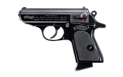 Walther Arms 4796002 3.3" PPK 380 ACP 6+1 Black - $689.14 w/code "AUGUST15" (FREE Shipping over $50)