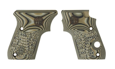 Beretta 3032 Tomcat / 21A Bobcat G10 Kale Slushy Grip Set, Green / Black - $54.99  (FREE S/H over $95)