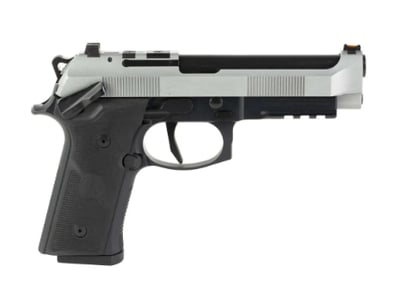 Beretta 92 XL 9mm 4.7" 15rd Full Size Pistol, Black / Silver - $705.33 (Email Price) 
