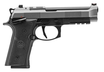 Beretta 92XI 9mm Full-Size 4.7" 18rd Optic Ready Pistol Stainless / Black - $599.99 (Free S/H on Firearms)