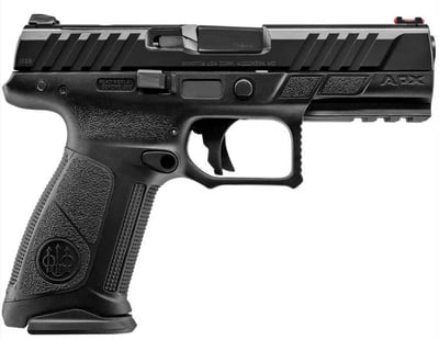 Beretta APX A1 Full Size 9mm 17+1rd 4.25" Barrel Black Pistol - $348.88 