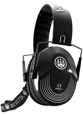 Beretta Safety Pro Earmuff SOLID BLACK - $29 (FREE Shipping over $50)