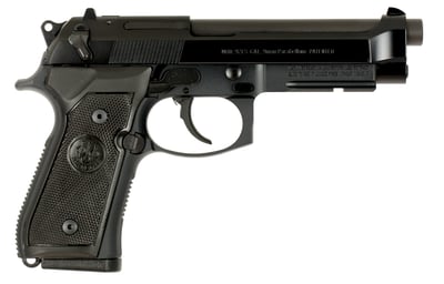 Beretta M9A1 90 Series 9mm 4.9" 10rd Black Bruniton - $682 