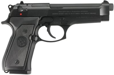 Beretta USA 92FS *CA Compliant 9mm 4.90" barrel 10 Rnds Black (USA Made) - $616.03