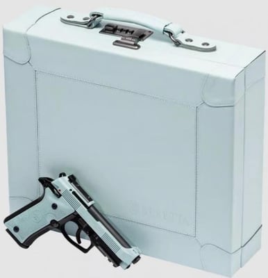 Beretta 80X Cheetah Baby Blue .380 ACP 4.4" Barrel 13-Round - $779.99