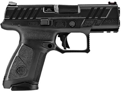 Beretta APX A1 Compact 9mm 3.70" barrel15 Rnds Black - $299.99 