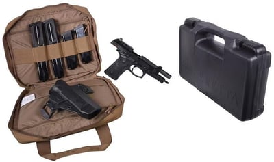 Beretta 92GTS Range Bundle 9mm Luger Pistol 4.7" Barrel 30+1 Round Black - $689.99 (Free Shipping on $100+ Orders)