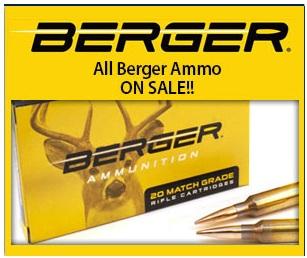 All Berger Ammo On SALE @ Midsouth Shooters Supply