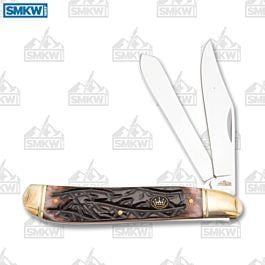 Frost Cutlery Joseph Rogers & Sons Brown Molasses Large Trapper - $14.79 (Free S/H over $75, excl. ammo)