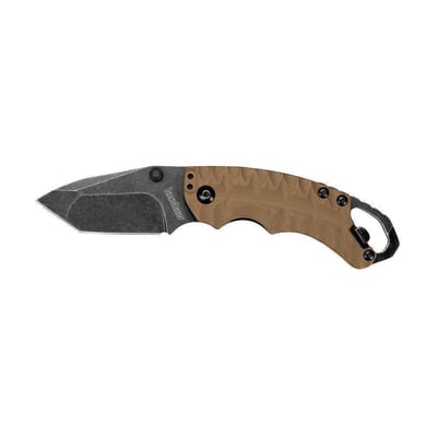 Kershaw 8750TTANBW Shuffle II Folding Knife with Tanto Blade and BlackWash Finish, Tan - $22.27 + Free S/H over $49 (Free S/H over $25)