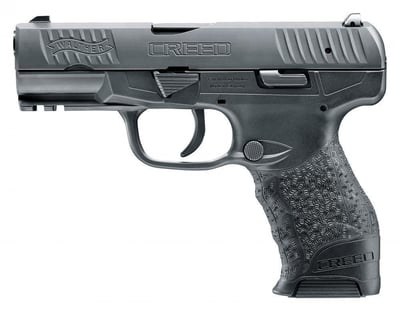 Walther Creed 9mm 4" Barrel 16rd Black - $399 