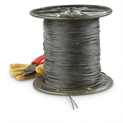 U.S. Military Surplus 20 Gauge Phone Cable, New - $35.99 (Buyer’s Club price shown - all club orders over $49 ship FREE)