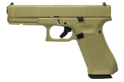 Glock 17 Gen5 9mm 4.49" 17 Rds Semi-Auto Pistol with Tan/Bronze Two-Tone Finish - $609.99 (Free S/H on Firearms)