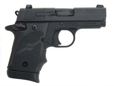 Sig P938 9mm 3" Nitron Black SAO Siglite Black Rubber Grip 7RD Steel MAG Ambi Safety - $629.99 shipped after code "WELCOME" 