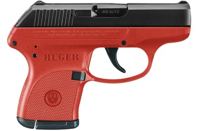 Ruger LCP 380 Auto Red Titanium Carry Conceal Pistol - $219.99