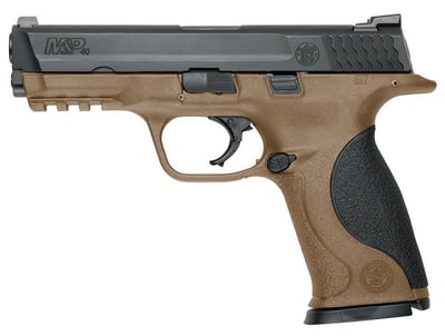 Smith & Wesson M&P40 4.25in 40 S&W Melonite FDE Steel Novak Lomount Carry 15+1 Rd - $389.99