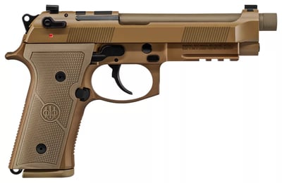 Beretta M9A4 RDO Full-Size 9mm 5" Threaded Barrel 3-15rd Mags FDE - $999.99 (Free Ship to Store)