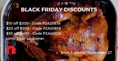 Pro2A Tactical - AR Parts Black Friday Discounts $10 off $200, $20 off $300, $30 off $400 - $200