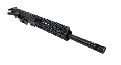 BG Complete 12.5" 5.56 Upper Receiver A2 9" M-LOK with BCG & CH Black - $215.96 after Code: BUILDUP20