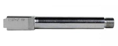 BCA GLOCK 17 9MM REPLACEMENT BARREL - STAINLESS STEEL FINISH THREADED/UNBRANDED - $55.99
