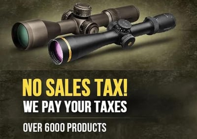 No Sales Tax! We Pay Your Taxes! - Special Offer @ Scopelist