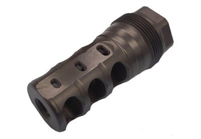 Big Hoss Machine Plan B-Compatible Triple Port Brake, Black Nitride, 1/2x28 - $79.95