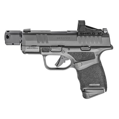 Springfield Armory HELLCAT RDP 9MM 3.8" BLK 13R with Shield SMSc Reflex Sight and Compensator - $874.99