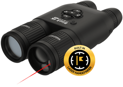 ATN BinoX-4K 4-16x65 Smart Day/Night Binoculars, Laser Rangefinder - $810