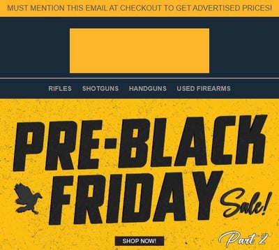 Pre-Black Friday Sales! @Dirty Bird Industries