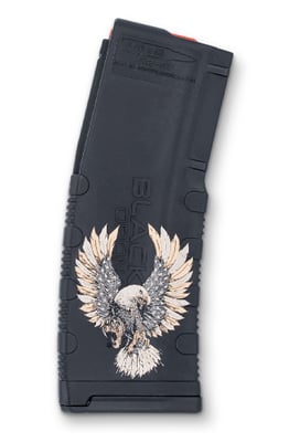 Black Rain Ordnance AR15 Magazine 5.56 NATO 30rd American Flag Eagle Black - $19.98 