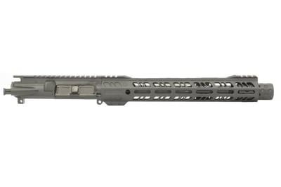 Grid Defense 10.5" 5.56 Flash Can Upper Receiver - Black Anodized - $339