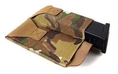 Blue Force Gear Belt Mounted Ten-Speed Double Pistol Magazine Pouch, Multicam - $31.95