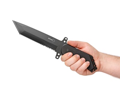 Boker Plus Armed Forces Tanto Black 440C Stainless Steel Blade Black G10 Handle - $81.71 (Free S/H over $89)
