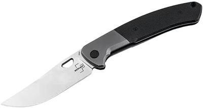 Boker Knives Elso Folding Knife 3.35" Drop Point D2 Satin Blade G-10 Handle Black - $39.99 (Free Shipping on $100+ Orders)