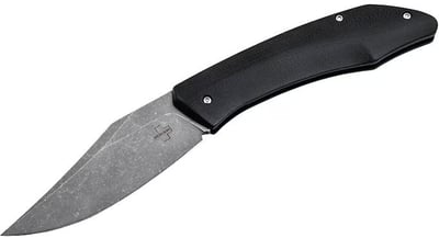 Boker Knives SamoSaur Pocket Knife 3.43" Clip Point D2 Black Stonewash Blade G-10 Handle Black - $62.21 (Free Shipping on $100+ Orders)